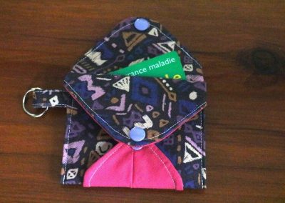 le chas kikou couture petite maroquinerie textile portemonnaie anneau 3