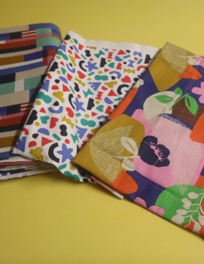 le chas kikou couture tissu abstrait 2
