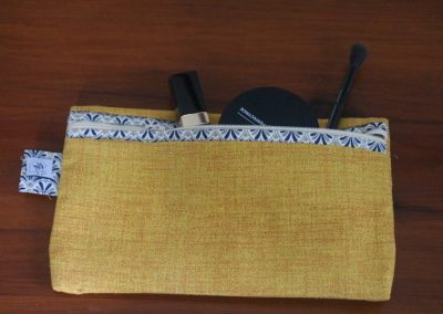 le chas kikou couture trousse maquillage pochette