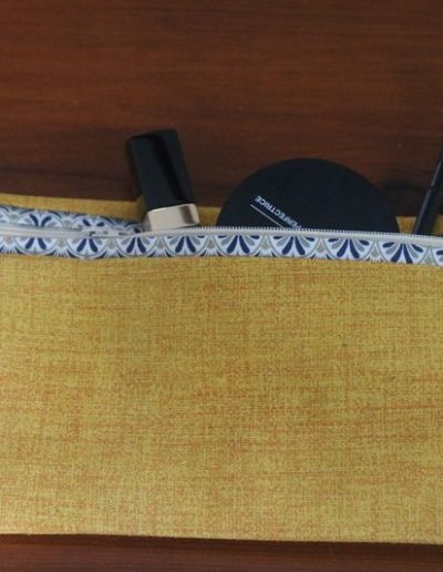 le chas kikou couture trousse maquillage pochette